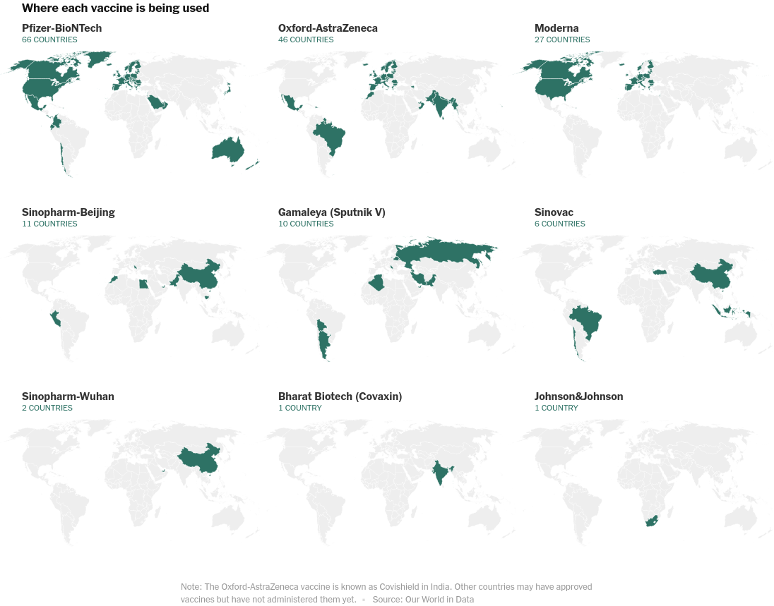 Vaccines faceted